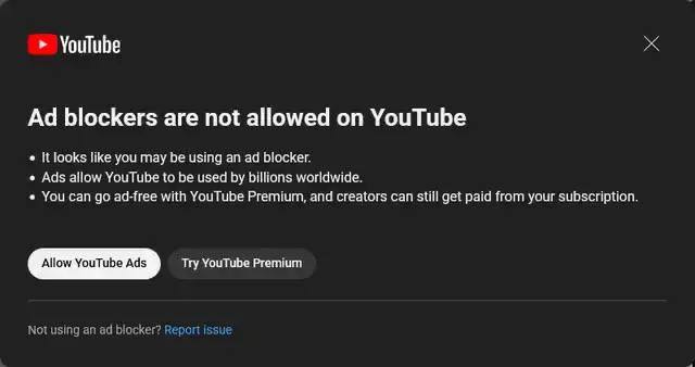 YouTube начал ограничивать доступ к просмотру видео для пользователей, использующих блокировщики рекламы….