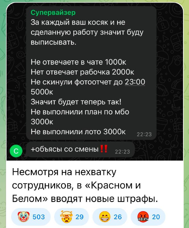 Стриптиз в пунктах выдачи, абсурдные отзывы клиентов и штрафы за поход в туалет в магазинах