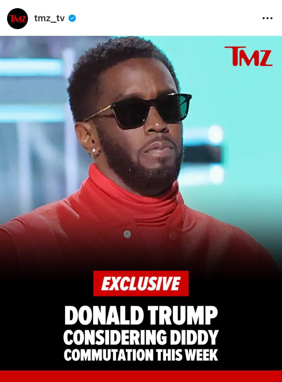 Дональд Трамп может помиловать рэпера P.Diddy. По информации от инсайдеров, президент США рассматривает вариант смягчения пригов…