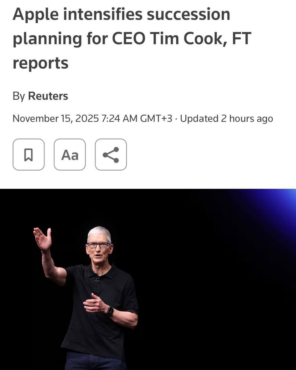Тим Кук может покинуть пост главы Apple уже этой зимой. Ожидается, что имя нового руководителя компании будет объявлено в конце …