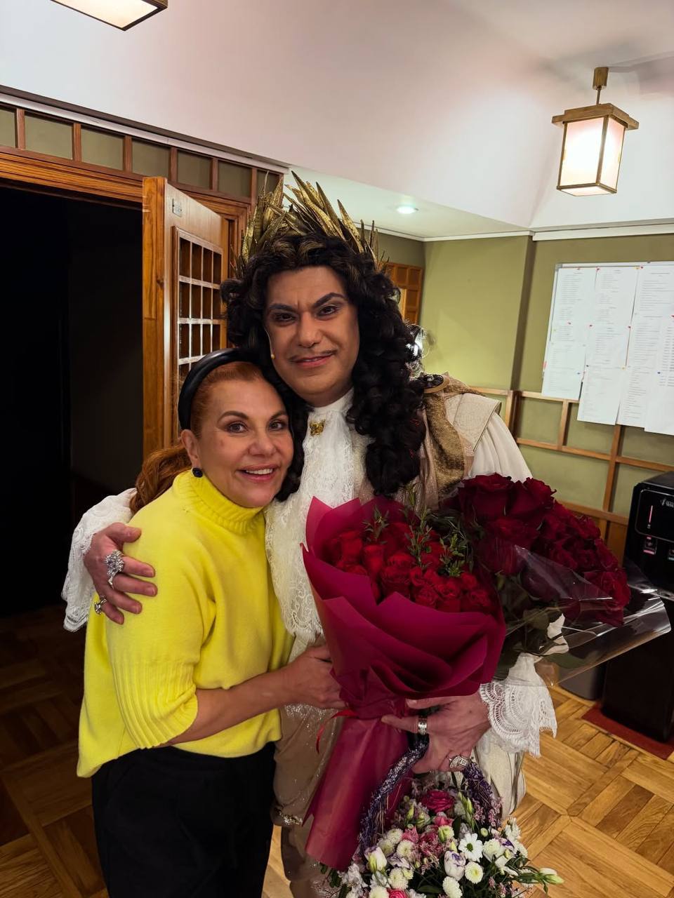 Марина Федункив просто сияла рядом с Николаем Цискаридзе — и, честно, немного завидно наблюдать за этой гармонией! Она выглядела…